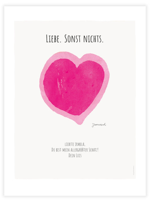 Liebe. Sonst nichts.